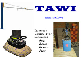 TAWI Vacuum Lifting Systems